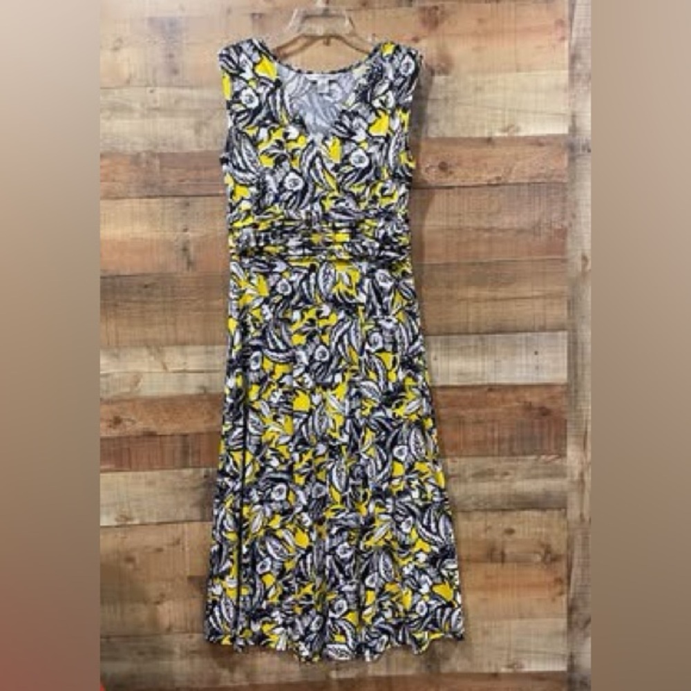AA Studio Maxi Colorful Any Occasion Stretchy Dress Size 14